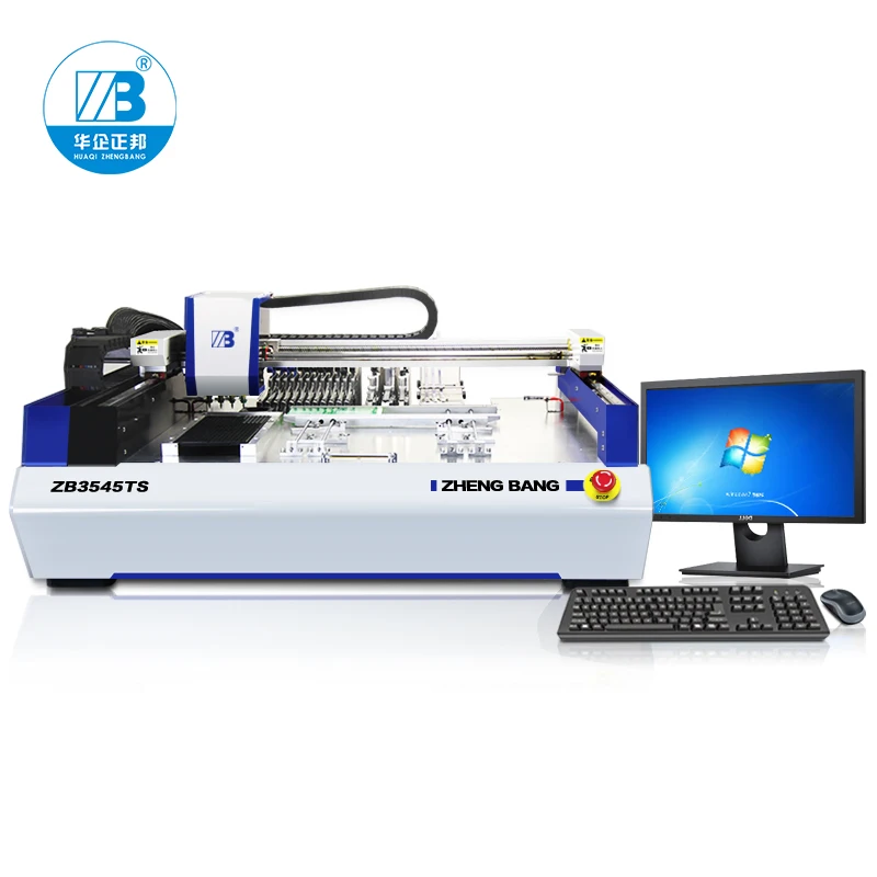 

Vision Camera SMT Desktop 4 Heads Strap LED Pick and Place Mounter machine