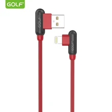 Гольф USB кабель для iPhone X 8 7 6 плюс 5 6 S провод для быстрой зарядки мобильного телефона USB кабели для передачи данных iPhone 5S 5C SE USB Зарядное устройство провода
