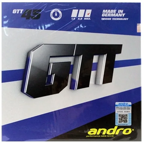 Andro GTT40 GTT45 прыщи в настольном теннисе резиновые пипсы-в пинг-понг Губка Tenis De Mesa