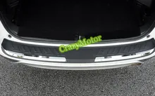Для honda crv 2015 2016 abs пластик задний бампер протектор подоконник отделка багажника аксессуары 1 шт. стайлинга автомобилей