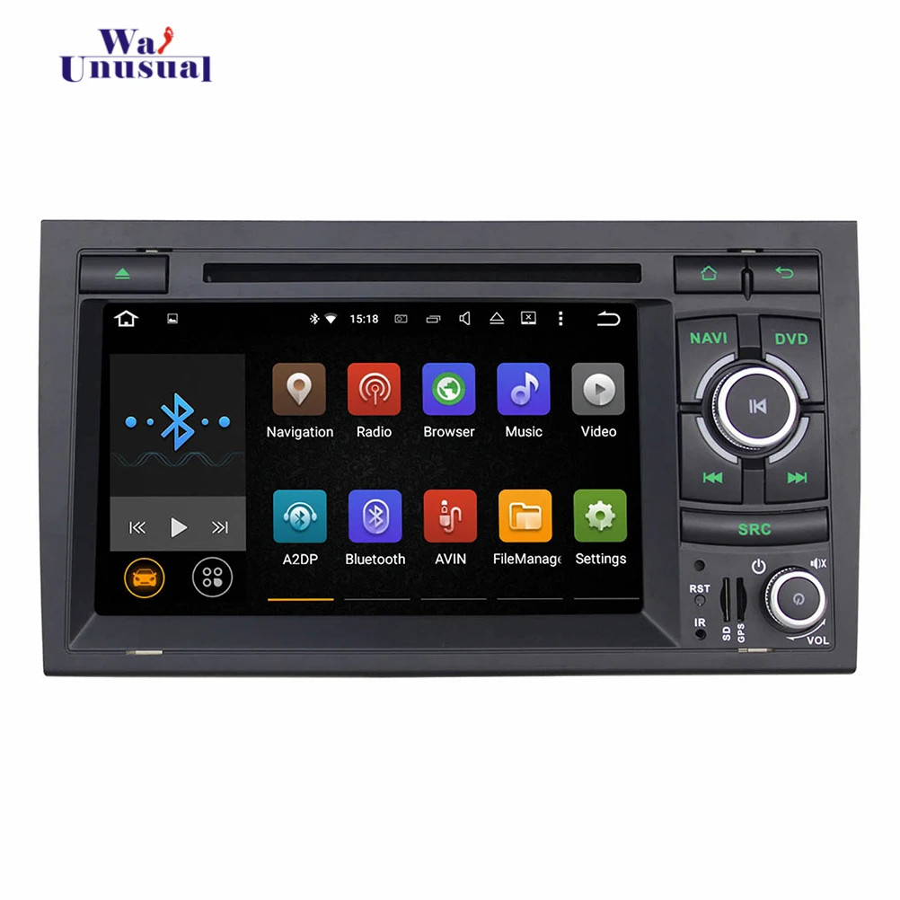Бесплатная доставка 7 &quotAndroid автомобильный DVD мультимедийный плеер для Audi A4 2002 2003