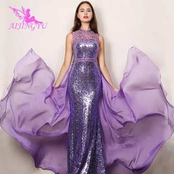 

AIJINGYU Sexy Party Gown Women Long Dress Special Occasion Prom Dresses Evening Elegant Formal 2018 Fashion Gowns GS167