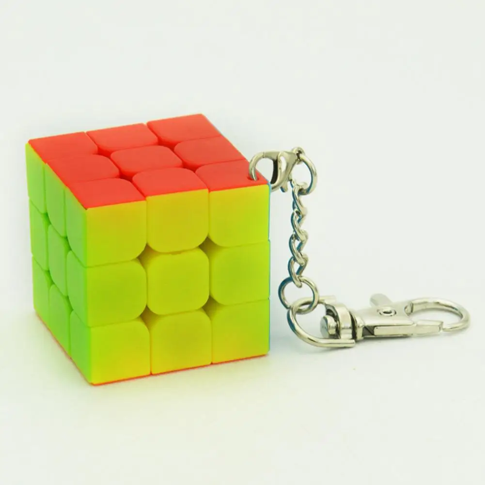Детская игрушка антистресс маленький куб брелок 3*3 и 2*2 цилиндрический трихедрон стресс куб брелок игрушки