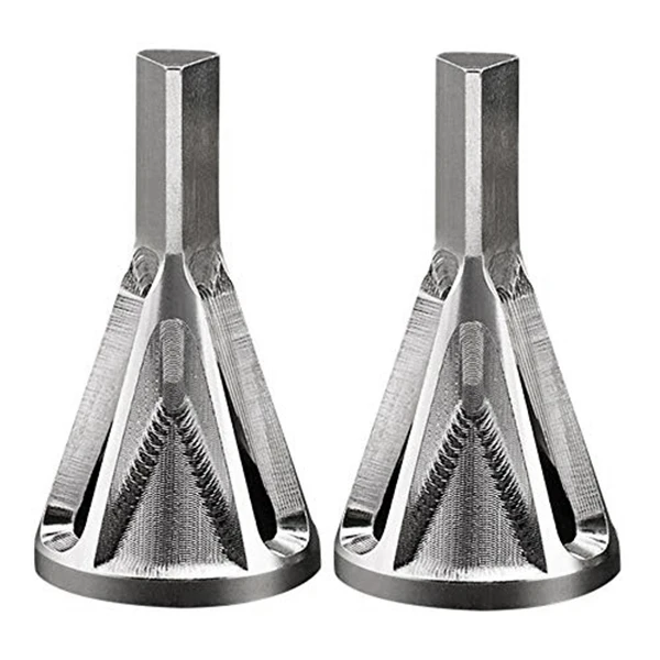 

Deburring External Chamfer Tool, Stainless Steel Remove Burr Tools Drill Bit For Metal External Outer Diameter Chamfering (2Pc