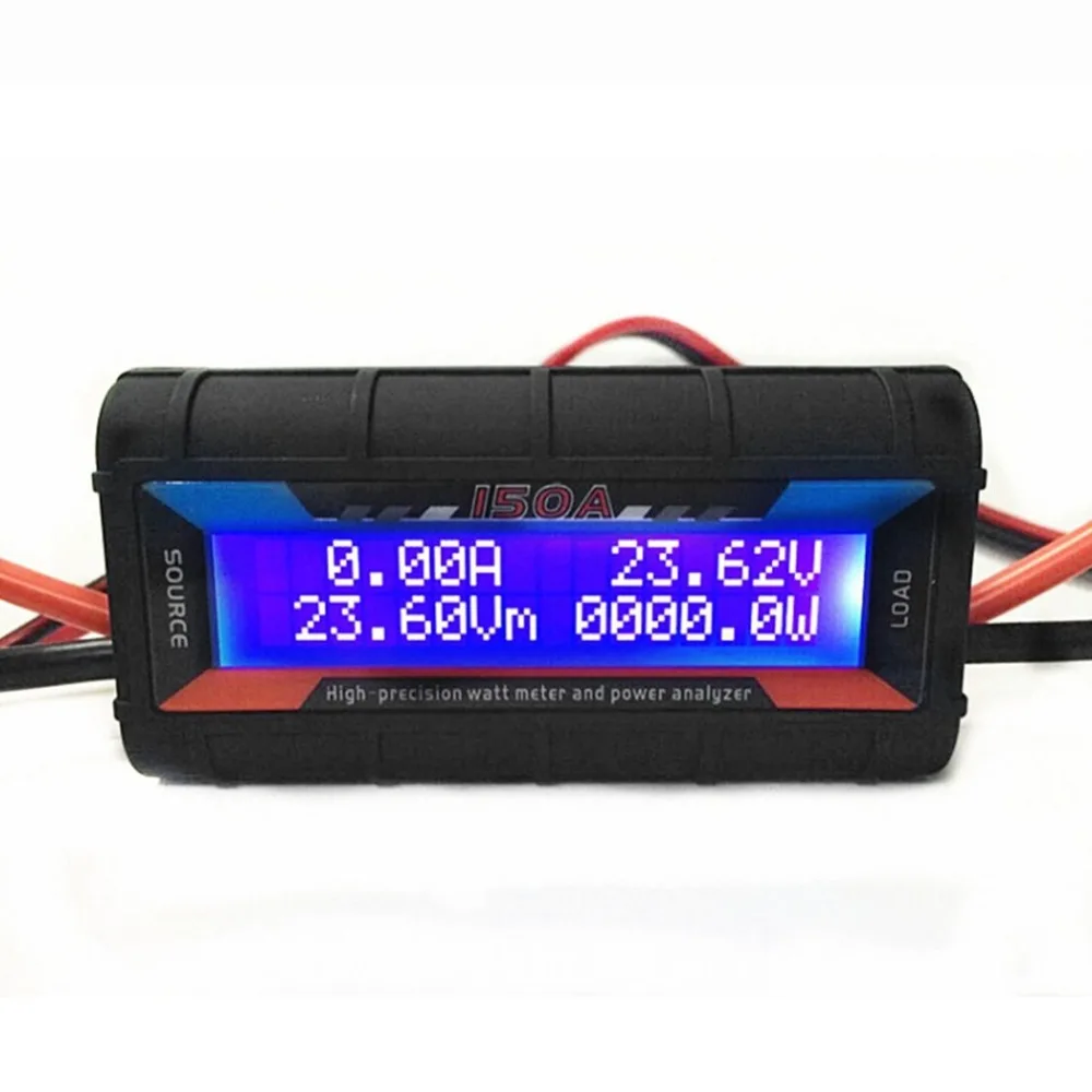 

150A High Precision Watt Meter and Power Analyzer Portable Detector Digital LCD Backlight Power Meters For RC Model FPV