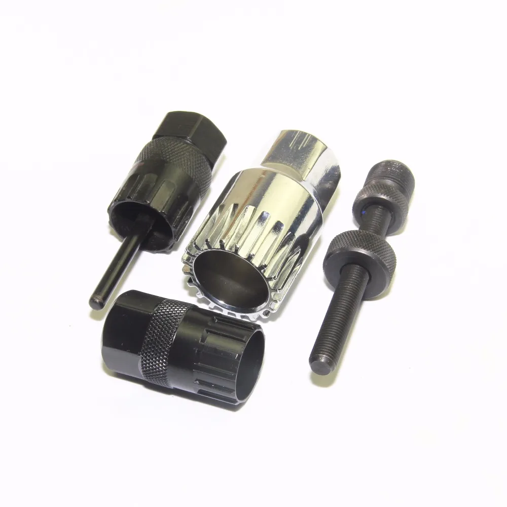 

Bicycle bottom bracket removing BB socket and cassette flywheel removing socket bike repair tool