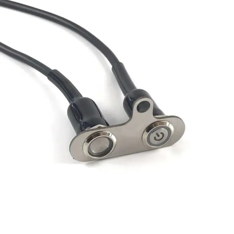 

12V/5A Motorcycle Handlebar Switch Universal Waterproof Headlight On/Off Button Adjustable Mount For ATV Dirt Electric Bike