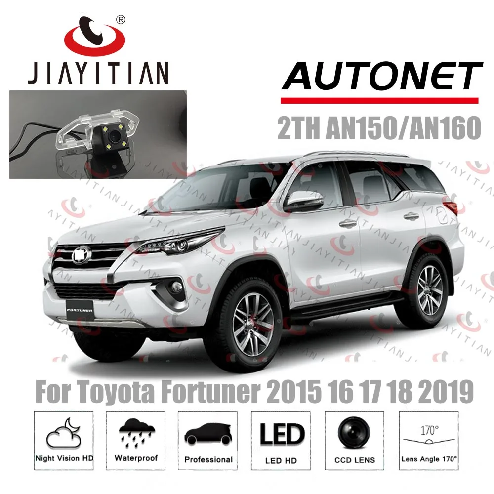 JiaYiTian камера заднего вида для Toyota Fortuner CCD камера ночного видения камера заднего вида