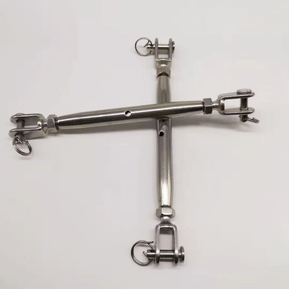 

1pcs M6 Turnbuckle Jaw/Jaw 304 Grade Stainless Steel Smooth and Shiny