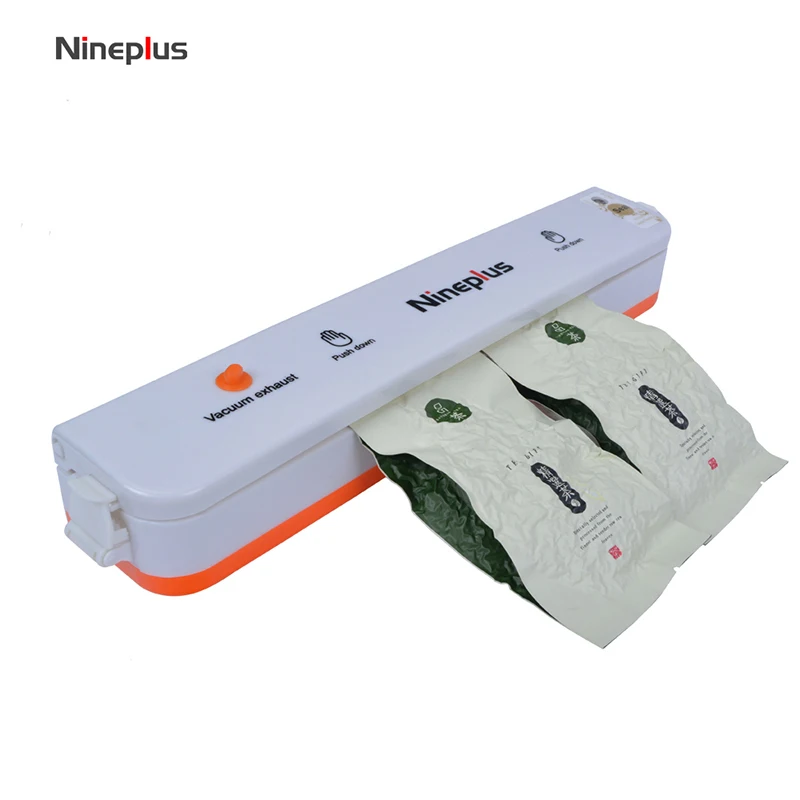 

110V 220V Kitchen Vacuum Sealer Machine for Food Sealing Vacuum Food Sealers for home Vacuum Packer Packages Tea bag 10 bag free