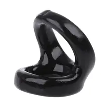Anéis duplos ejaculação delay fino masculino galo anéis sexo brinquedos para homens cristal thimbler pênis anel de bloqueio adulto produtos sexuais