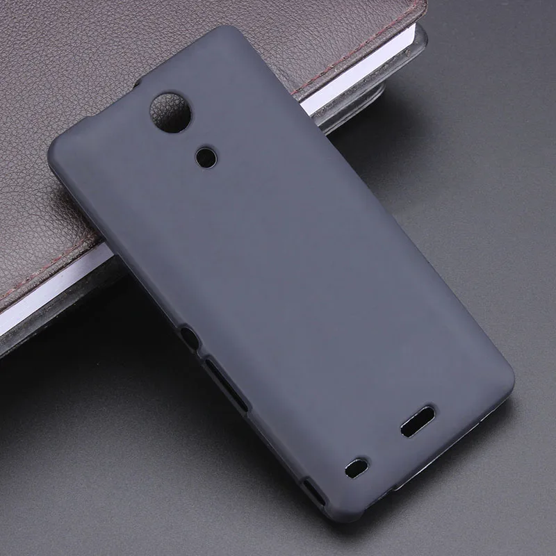 

Black Gel TPU Slim Soft Anti Skiding Case Back Cover For Sony Experia ZR M36H Mobile Phone Rubber silicone Bag Coque Fundas
