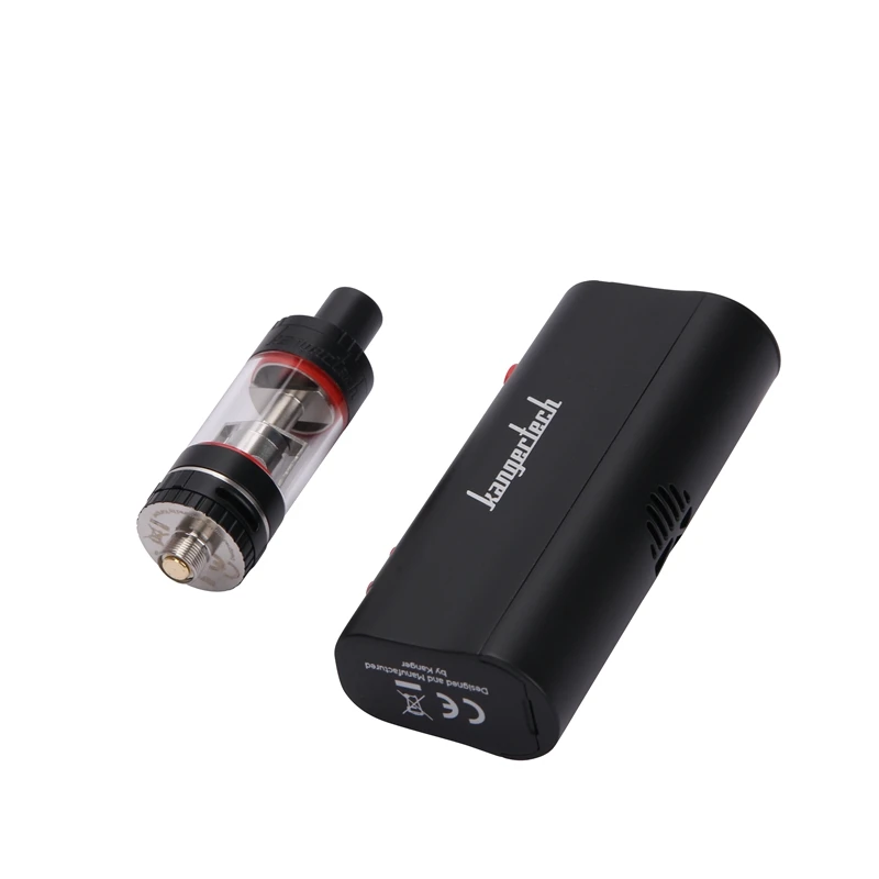 Оригинал Kanger Topbox Nano Starter Kit 60 Вт модель TC с Toptank нано распылитель 18650 коробка Mod