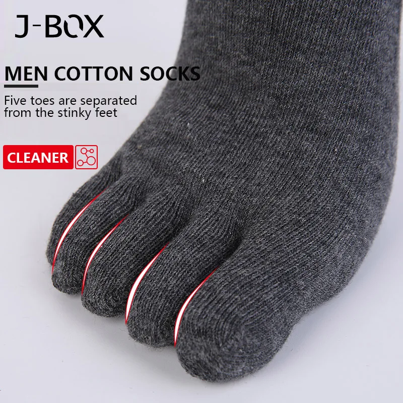 

Men Five Finger Toe Socks Brand New Casual Business Man Short Cotton Sock Anti-Bacterial Deodorant Breathable 5 Pairs/lot