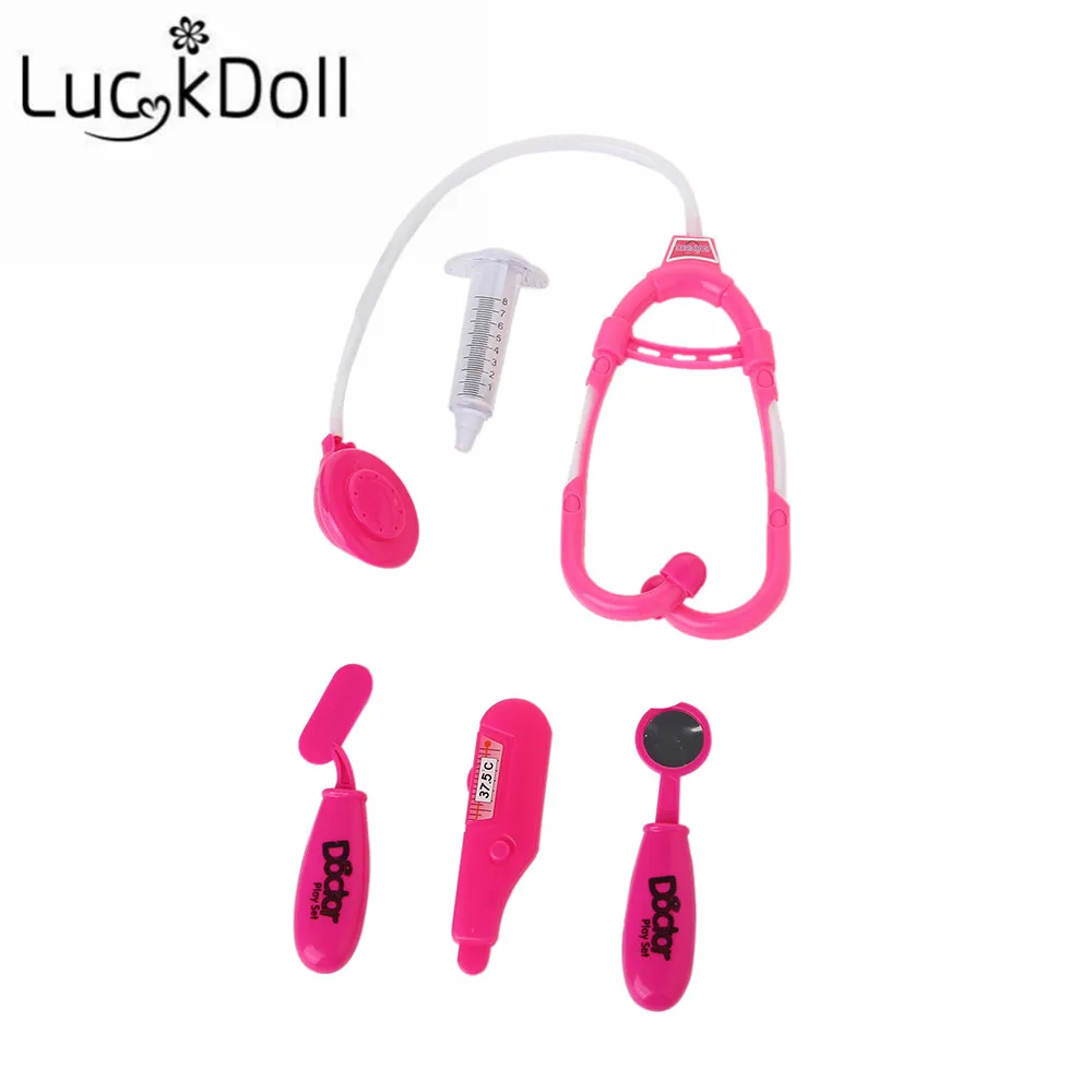 LUCKDOLL костюм медсестры и медицинские приборы подходят 18 дюймов Американский 43 см BabyDoll одежда аксессуары, игрушки для девочек, поколение, подарок