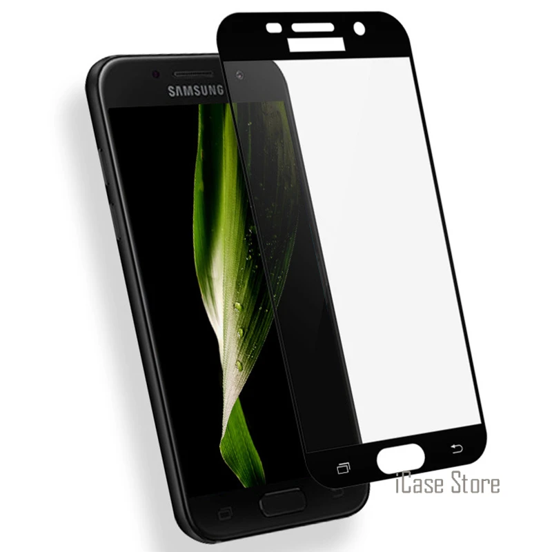 3D изогнутое полное покрытие для samsung Galaxy A5 A3 A7 2017 закаленное стекло Защитная