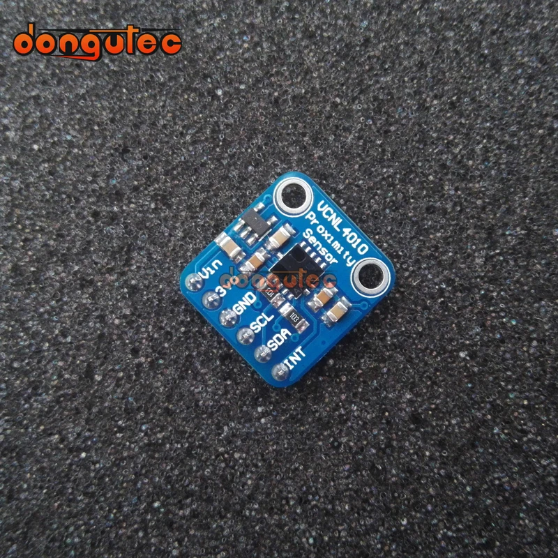

dongutec VCNL4010 Proximity/Light Sensor Breakout Board Detect Gesture for Arduino