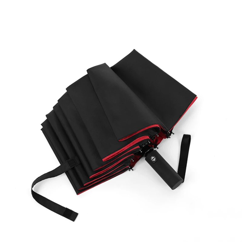 Ceny 2019 Big Business parasole deszcz kobiety mężczyzna w pełni automatyczny Parasol 12 żeber mężczyźni potrójne Parasol mężczyzna duże Paraguas Plegable