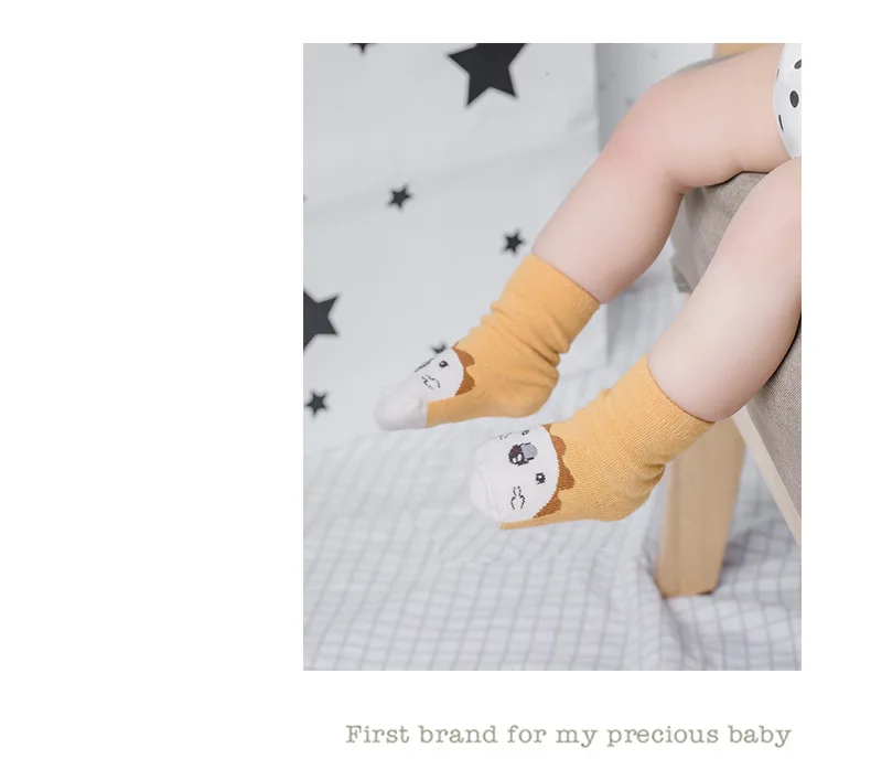 3 пар/лот, носки для малышей с героями мультфильмов весенние детские носки хлопковые детские носки для детей от 0 до 5 лет, произвольный узор