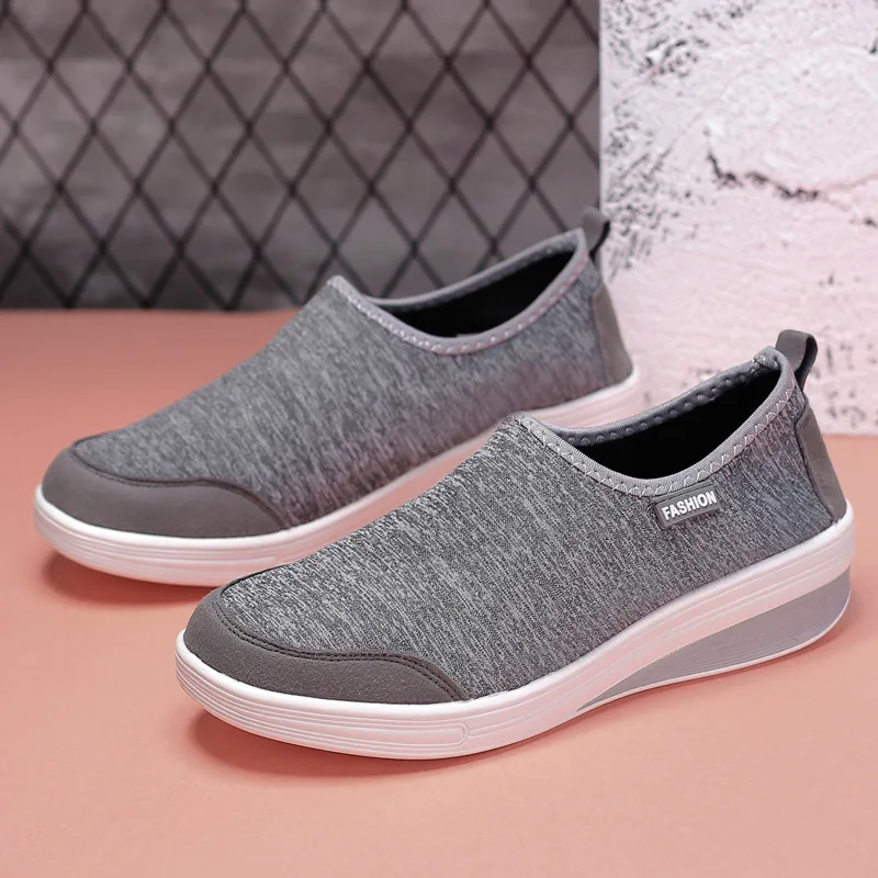 slip on mesh sneakers womens