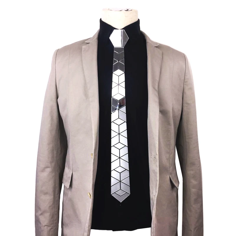 Модный-тонкий-зеркальный-галстук-мужской-свадебный-костюм-аксессуар-для-ночного-клуба-серебряные-бриллиантовые-клетчатые-акриловые-шелковые-галстуки-блейзеры-наряд