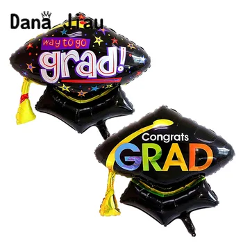 

DanaJiau 2019 New school graduation Baloon congrats GRAD student way to go Gift Back To School Party Decorations Birthday Decor