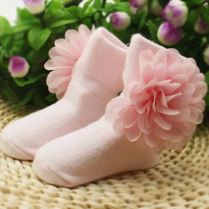 Носки до лодыжки для маленьких детей; носки принцессы с цветочным принтом для маленьких девочек 0-6 месяцев