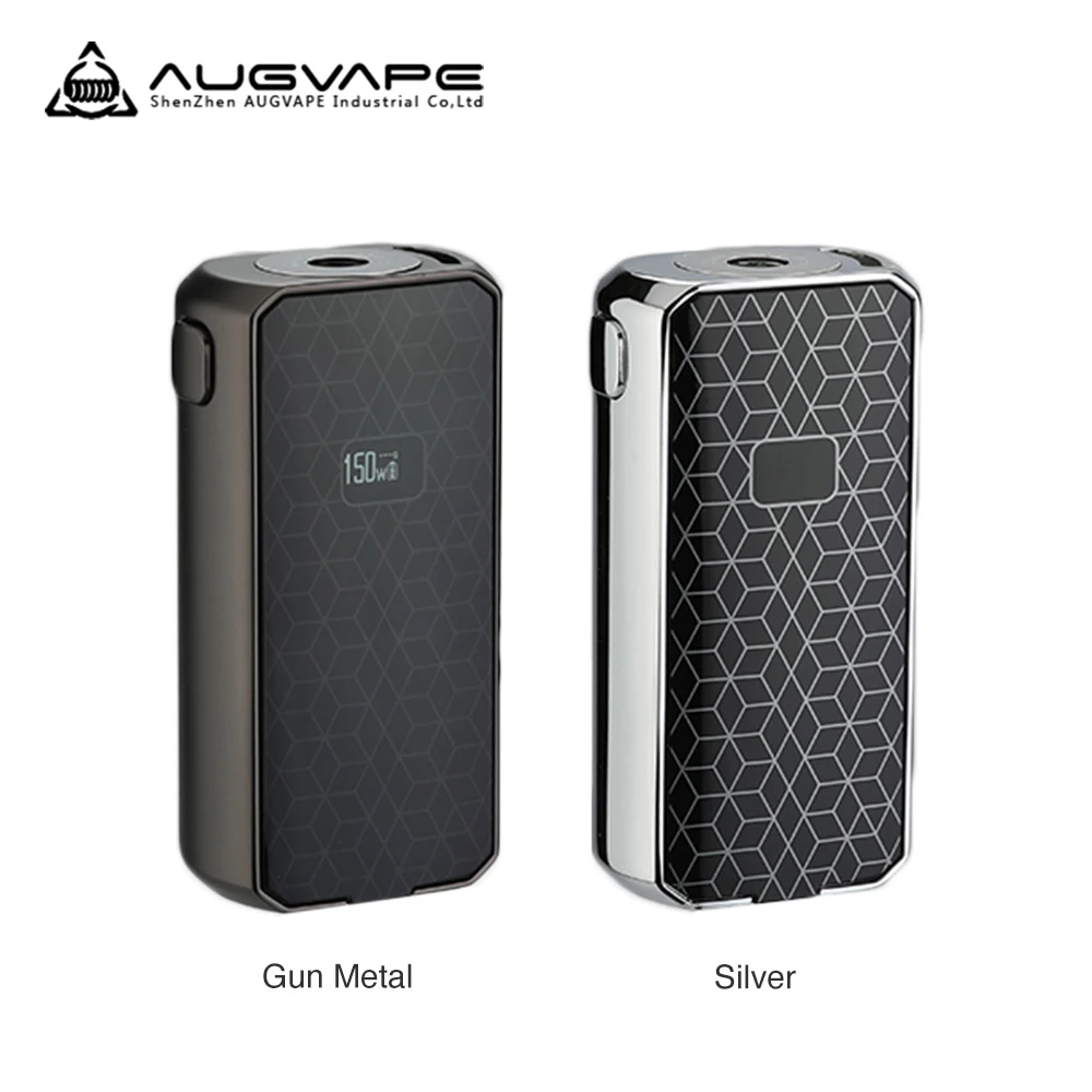 Оригинальный боксмод AUGVAPE Druga Foxy 150 Вт VW Box MOD с ярким OLED-экраном и кнопкой быстрого