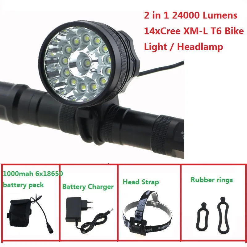 14T6 bike light 6x18650 black   (3)