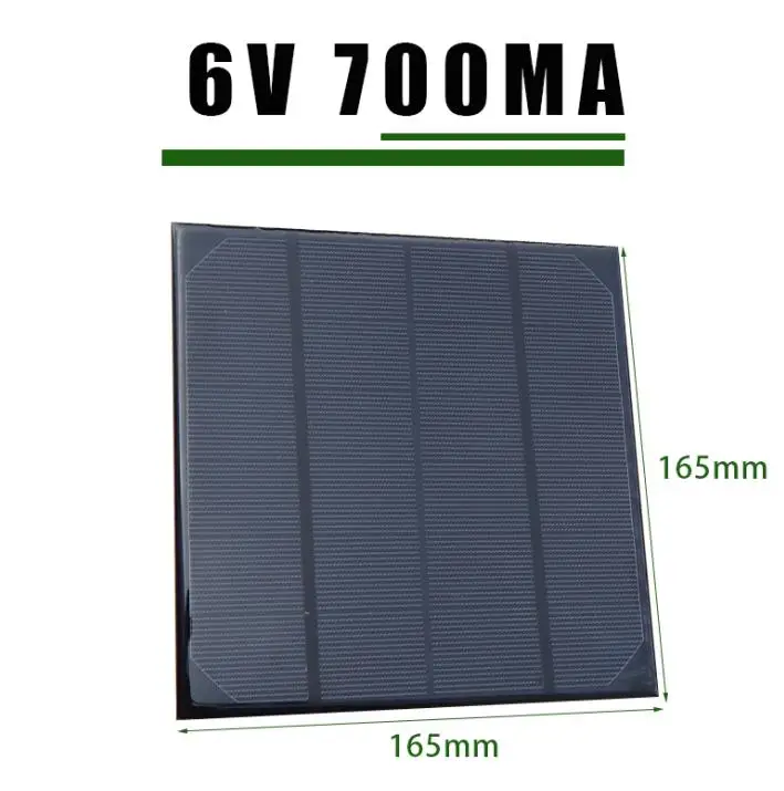4.5W 6V Солнечная панель, Солнечная силовая панель, 6 в, 9 В, 12 В, Мини Солнечная система, сделай сам, для батареи, зарядные устройства для сотового телефона, портативная солнечная батарея, 2 Вт, 3 Вт, 4,5 Вт - Цвет: 4.5W 6V