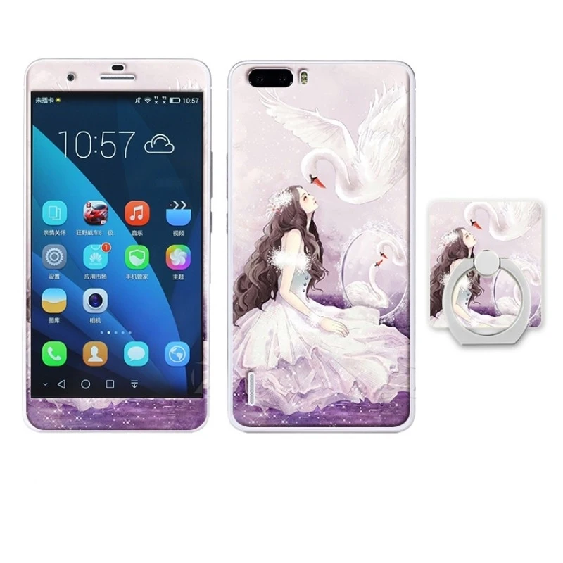 Huawei honor 6 plus case cover glass screen protector (4)