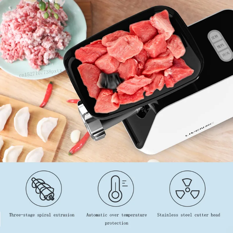 Xiaomi Mijia LiRen многофункциональный для мяса и овощей Мясорубка аппарат для измельчения электроприборов колбаса машинный кухонный инструмент для кухни