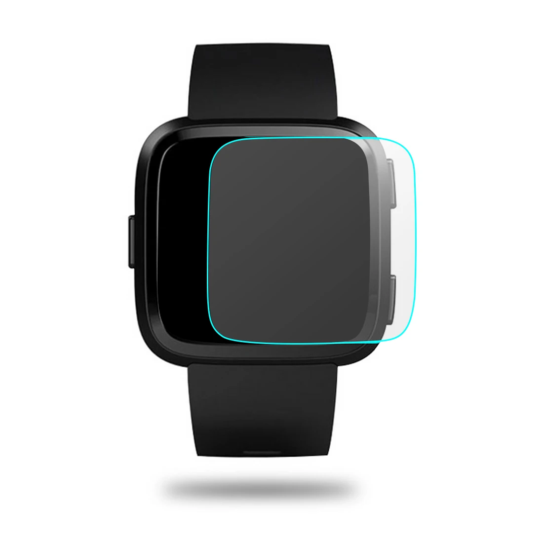 

Screen Protector Waterproof Screen Protector For Fitbit Versa Anti-Scratch Tempered Glass Glass Soft Film
