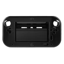Черный анти-шок жесткий Алюминий металлическая коробка чехол в виде ракушки для nintendo wii U геймпад