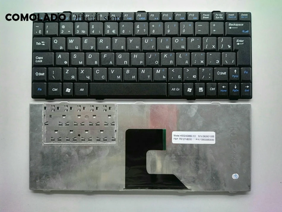 

RU Russia For FUJITSU S280 S280N A210 A210N SI1520 V3205 U9200 black keyboard