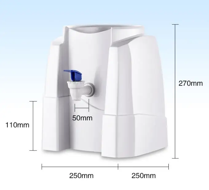 Универсальный Без мощности простой Настольный пластиковый диспенсер для воды для нормальной воды