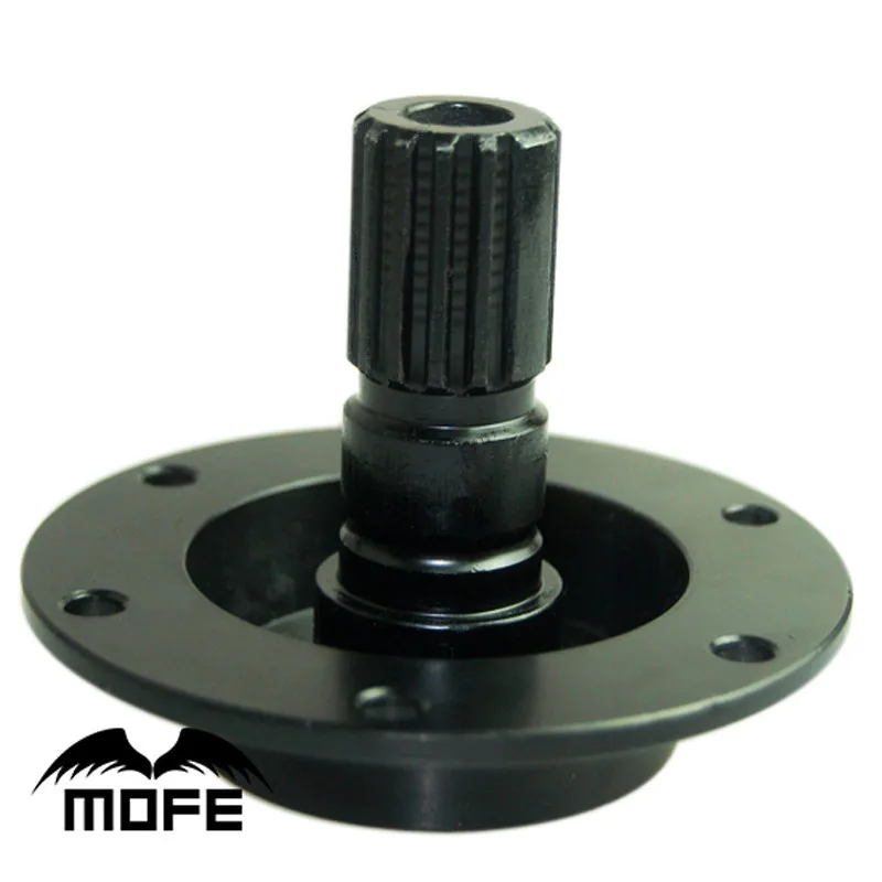 MOFE Quick Release Snap Off Hub адаптер подходит для автомобильного спортивного рулевого колеса с 3 отверстиями черного цвета