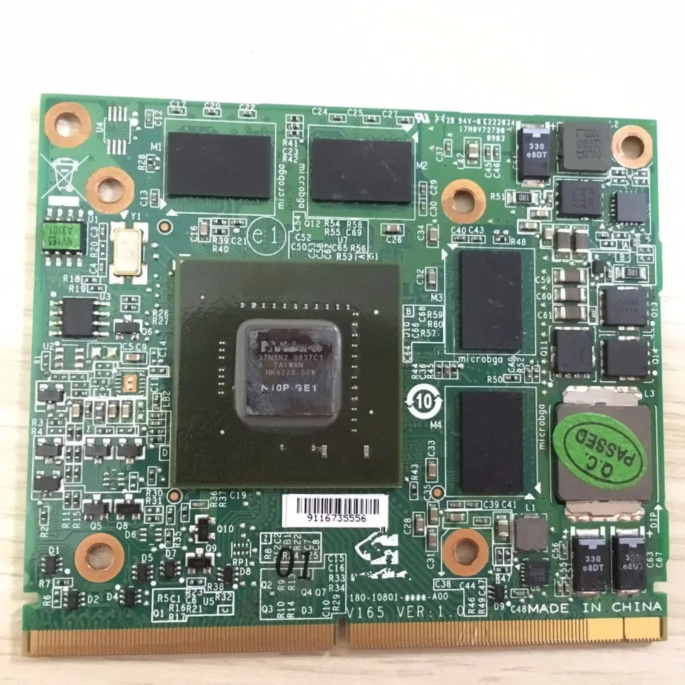 GT130M GT 130M VG.10P06.002 1GB графическая карта для ноутбука Acer Aspire 5739G 5735 7738G 8935G 5935G | Лампы и
