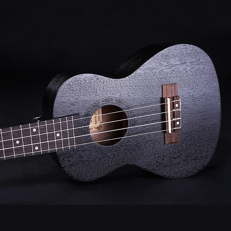 Mcool Diduo сопрано Гавайские гитары укулеле черный 21 дюймов 4 струны Ukelele дешевые Гавайи мини гитара из красного дерева