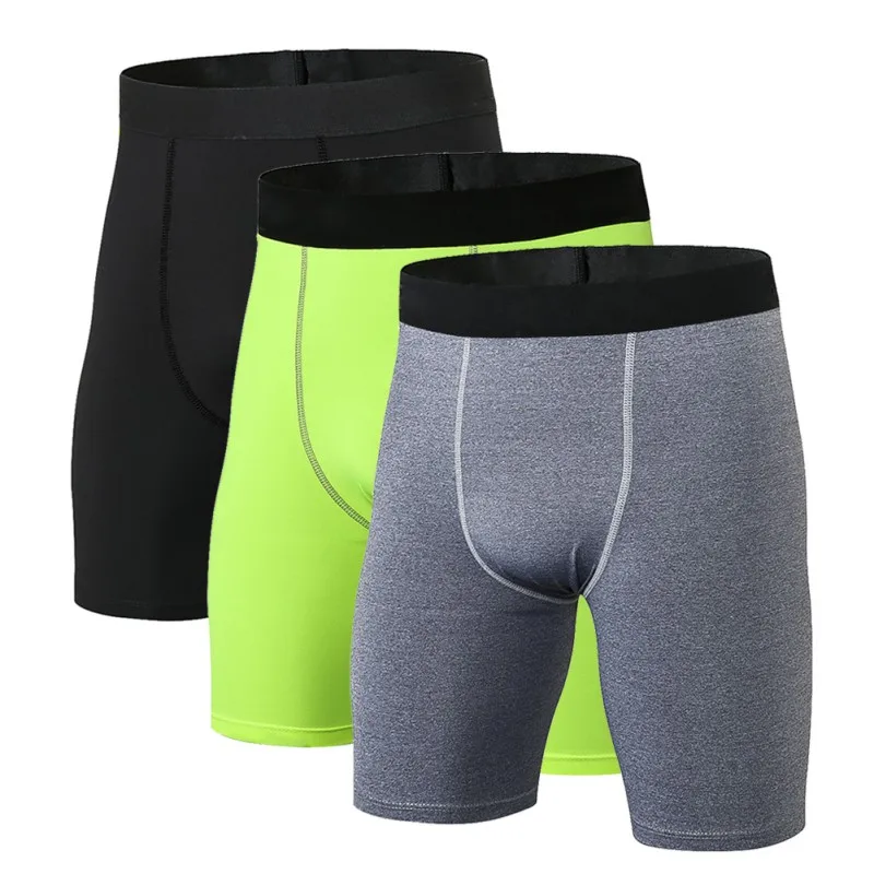 Cycling shorts Men\'s Fitness Exercises Loose Shorts Wicking Sweat Exercises Speed Dry Compression Shorts high quality