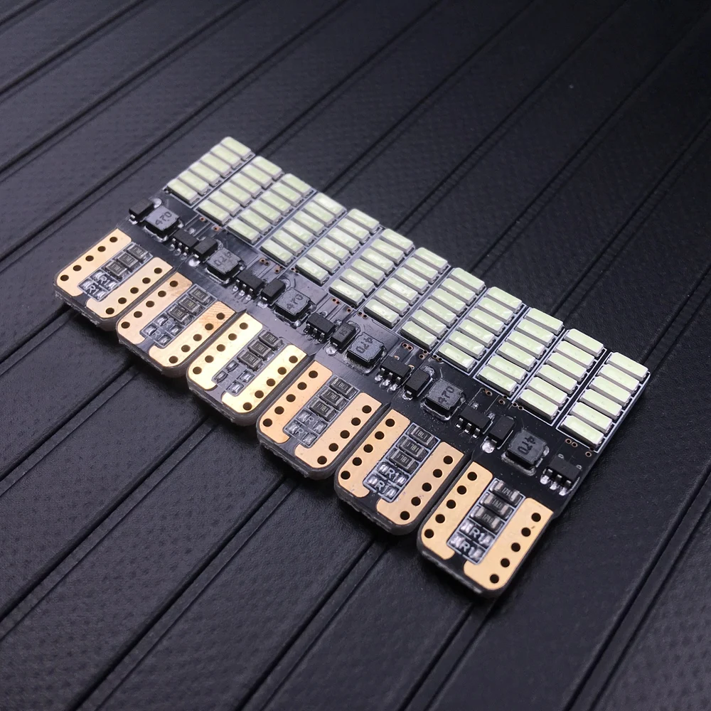 6x T10 4014 24SMD W204 автомобильный сигнальный задний запасной светодиодный светильник