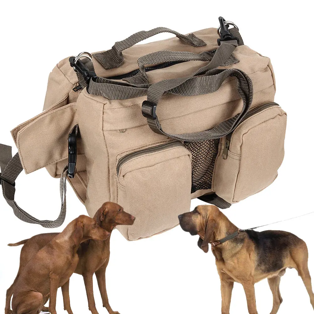

Travel Large Dog Pack Hound Backpack Rucksack Harness Carrier Dogs Saddle Bag For Outdoor Hiking Camping 9 WXV Sale