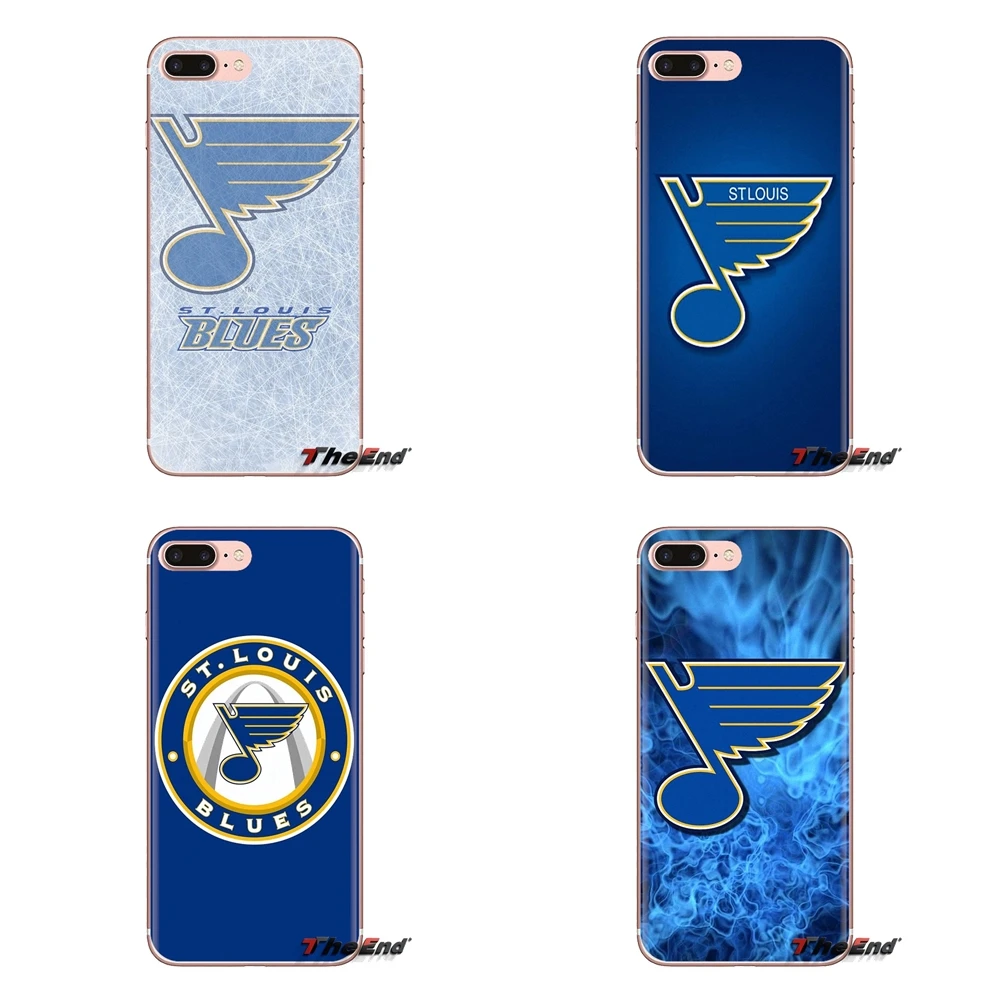 

For Huawei G7 G8 P7 P8 P9 P10 P20 P30 Lite Mini Pro P Smart Plus 2017 2018 2019 Soft Housing Case for St. Louis Blues ice Hockey