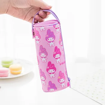 

Kawaii Melody Twin Star Canvas Big Capacity Pencil Pen Bag Storage