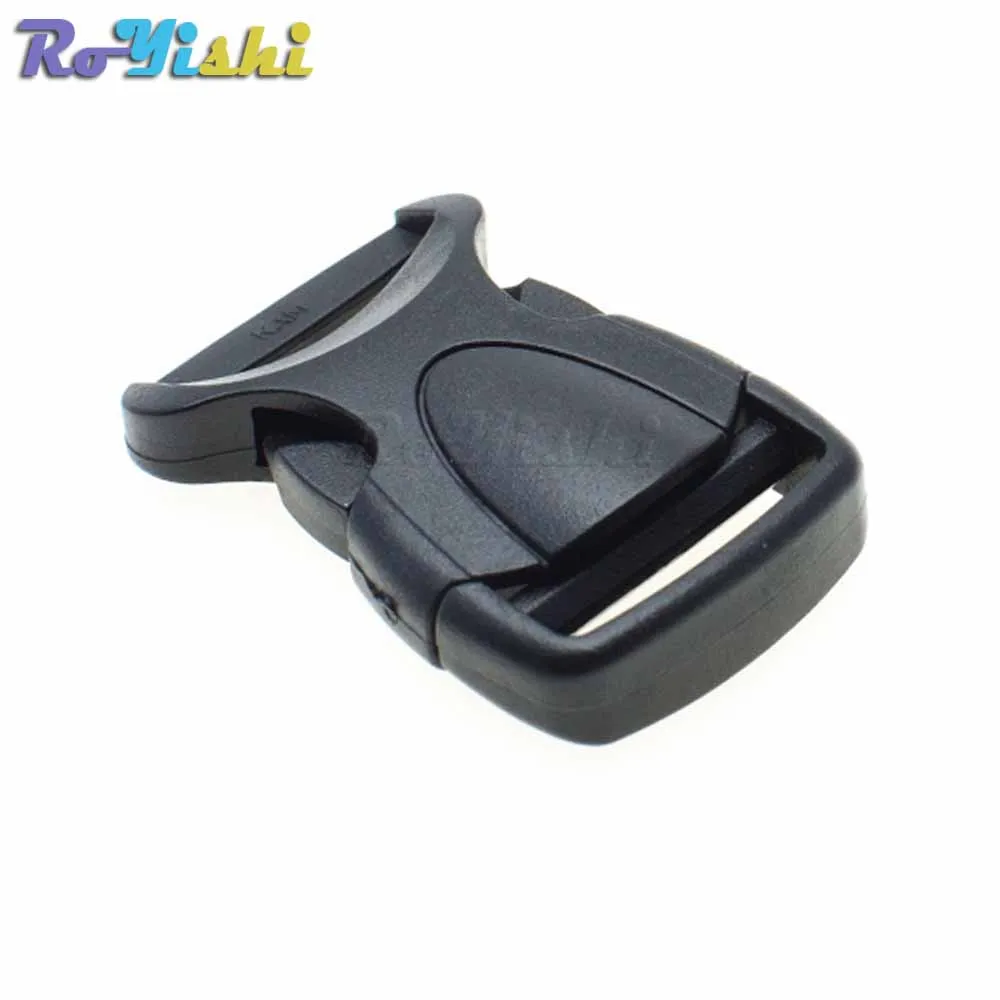 100pcs/pack 3/4&quot (20mm) Plastic Buckles for Paracord Bracelet Side Release Bag &amp Case Accessory Black | Дом и сад