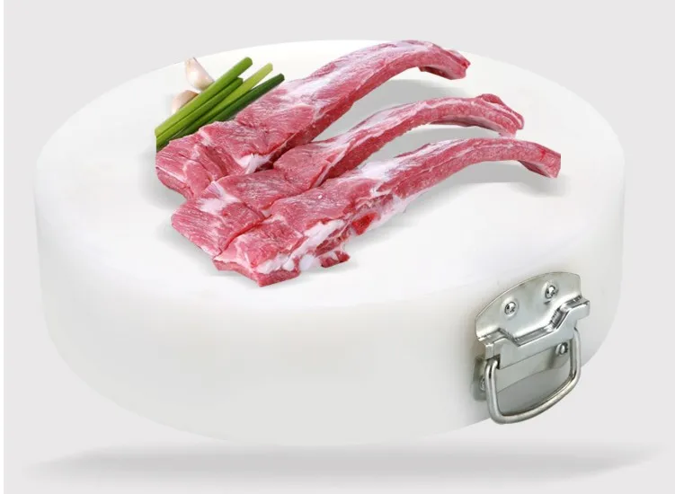 

Moldproof thickening kitchen food board household polyethylene resin plastic large round cutting chopping fruit board