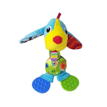 

Musical Educational Instrument Popular Baby Gift Developmental Interactive Toy Handbells Handle Teether Toys