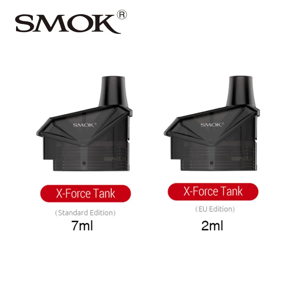 

100% Original SMOK X-Force Cartridge 2ml/7ml for SMOK X-Force AIO Kit e-cigarette spare part Cartridge NO X-Force coil