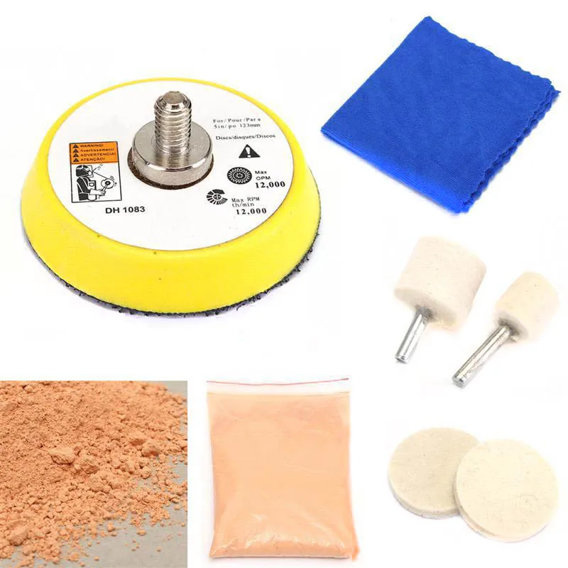 

Car Glass Polishing Kit Windscreen Window Scratches Remover Repair Tool Car Styling
