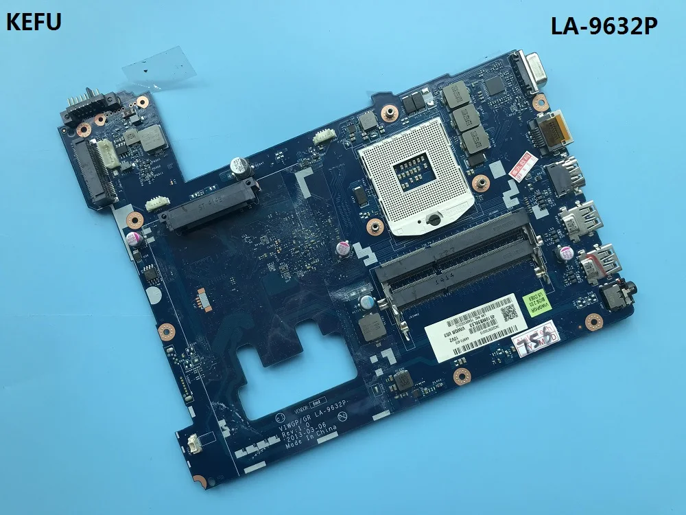 

KEFU G500 motherboard DDR3 VIWGP/GR LA-9632P For Lenovo G500 Laptop Motherboard tested 100% working